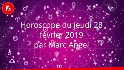 FEMME ACTUELLE - Horoscope du jeudi 28 février 2019