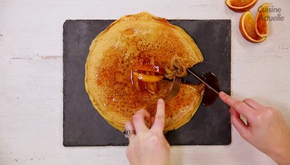 CUISINE ACTUELLE : Les crêpes au jus d'orange