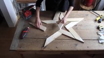 Bricolage de Noël : comment faire une étoile en bois de palette
