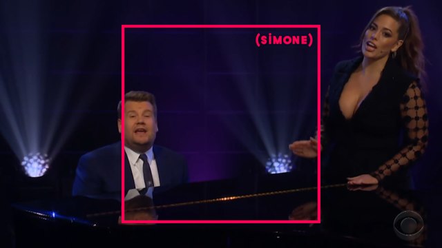 SIMONE : James Corden & Ashley Graham : Stop aux régimes d'après-fêtes