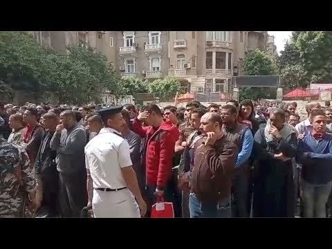 زحام شديد في لجنة بالزمالك للاستفتاء على التعديلات الدستورية