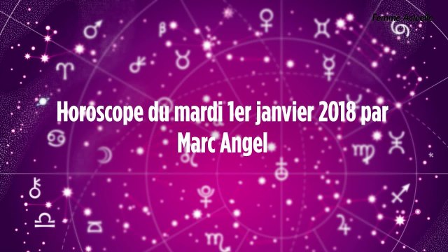 FEMME ACTUELLE - Horoscope du mardi 1er janvier