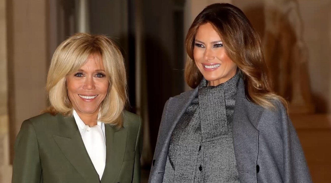 FEMME ACTUELLE - Brigitte Macron et Melania Trump : premières dames ultra-chic et estivales au sommet du G20 en Argentine