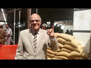 رئيس الأرصاد يصوت على التعديلات الدستورية: الجو حلو إحنا في عيد