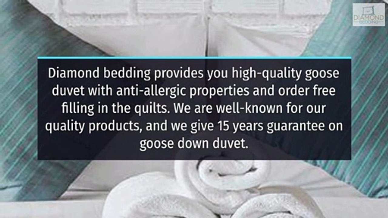 Buy Luxurious Goose Down Duvet & Pillow