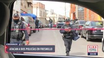 Policías graves tras ataque en Fresnillo, Zacatecas