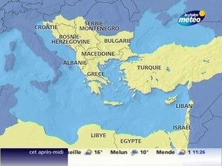 La chaine meteo Europe et Mediterranée