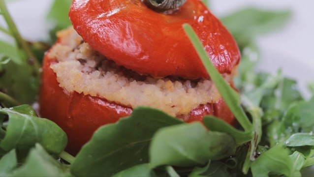 CUISINE ACTUELLE - Tomates farcies au boeuf haché