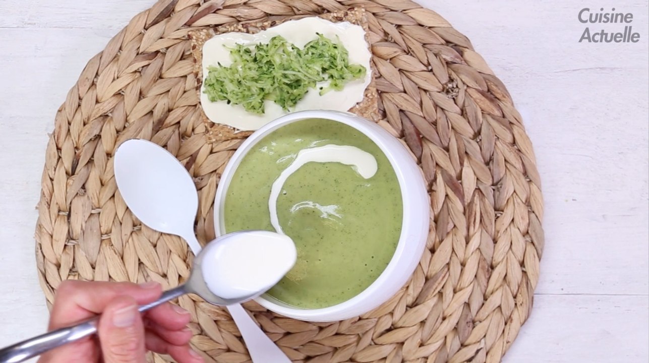 CUISINE ACTUELLE - Soupe de courgettes