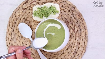 CUISINE ACTUELLE - Soupe de courgettes