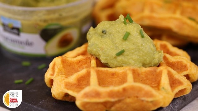 Grand prix 2018 : Les gaufres de patates douces d'Hervé Cuisine, blogueur culinaire