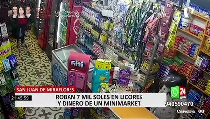 Télécharger la video: SJM: hampones ingresan a minimarket y se llevan 7 mil soles