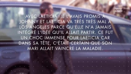 FEMME ACTUELLE - Laeticia Hallyday retrouve le sourire avec Jade et Joy
