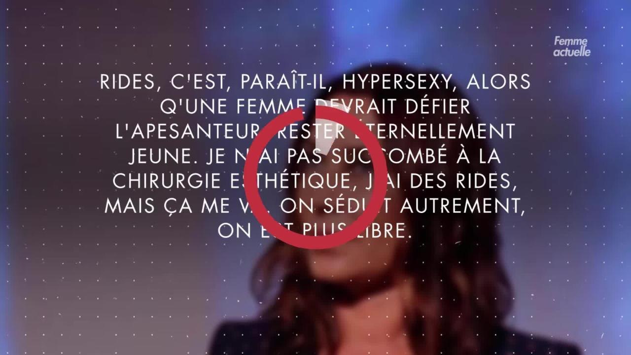 FEMME ACTUELLE - Zazie reconnaît avoir eu recours à la chirurgie esthétique