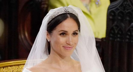 FEMME ACTUELLE - Meghan Markle va devoir prêter sa robe de mariée : découvrez pourquoi