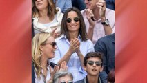 FEMME ACTUELLE - Pippa Middleton, enceinte et ravissante à Wimbledon