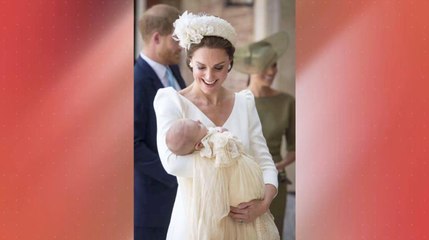 FEMME ACTUELLE - Kate Middleton, divine, pour le baptême du prince Louis