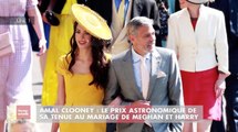 FEMME ACTUELLE - Amal Clooney : le prix astronomique de sa tenue au mariage de Meghan et Harry