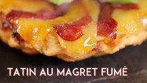 CUISINE ACTUELLE : Tatin au magret fumé