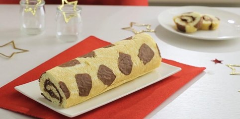 Buche au Nutella, facile et rapide, en vidéo