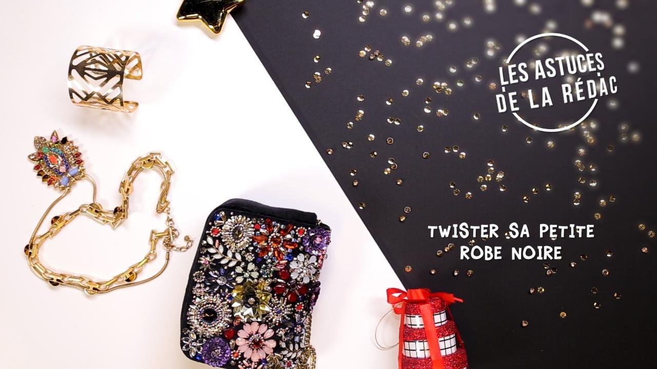 FEMME ACTUELLE - Astuce: Twister sa petite robe noire pour les fêtes