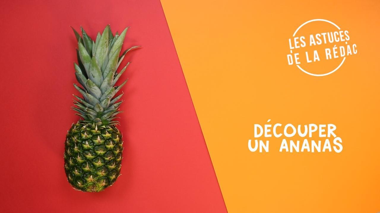 FEMME ACTUELLE - Astuce: Découper facilement un ananas