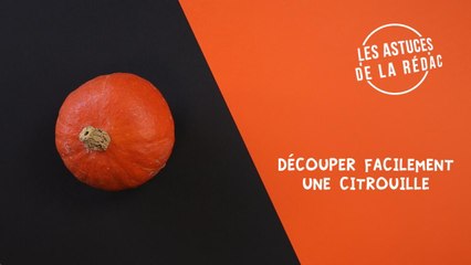 FEMME ACTUELLE - Astuce: Comment découper facilement une citrouille