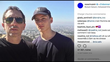 FEMME ACTUELLE - Gad Elmaleh ému aux larmes devant le défilé de son fils à la fashion week