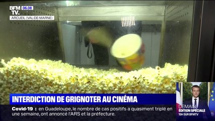 À partir du 3 janvier, il sera interdit de grignoter au cinéma
