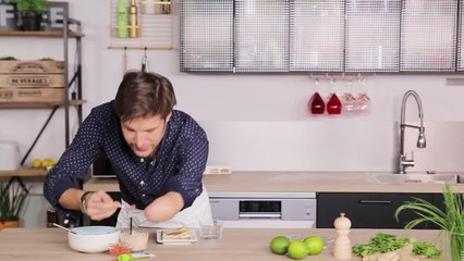 FEMME ACTUELLE - verrine de guacamole et mouillette de crabe