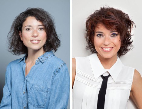FEMME ACTUELLE : le relooking coiffure d'Aurélie