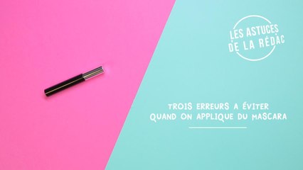 FEMME ACTUELLE - Astuce: Trois erreurs à éviter quand on applique du mascara