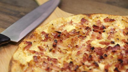 CUISINE ACTUELLE - La recette de la flammekuche rapide