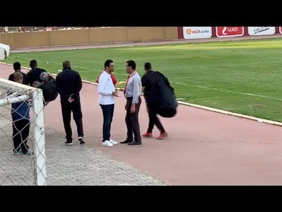 مران الأهلي استعدادا لـ صن داونز بحضور شادي محمد