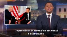 FEMME ACTUELLE - Un humoriste imite Emmanuel Macron dans l’émission américaine “Daily Show