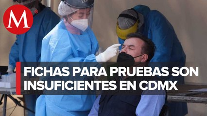 Скачать видео: En CdMx, se registran largas filas en centros de salud para realizar pruebas de covid-19