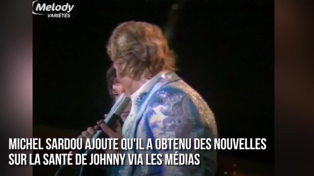 FEMME ACTUELLE - Michel Sardou et Johnny Hallyday toujours fâchés malgré la maladie