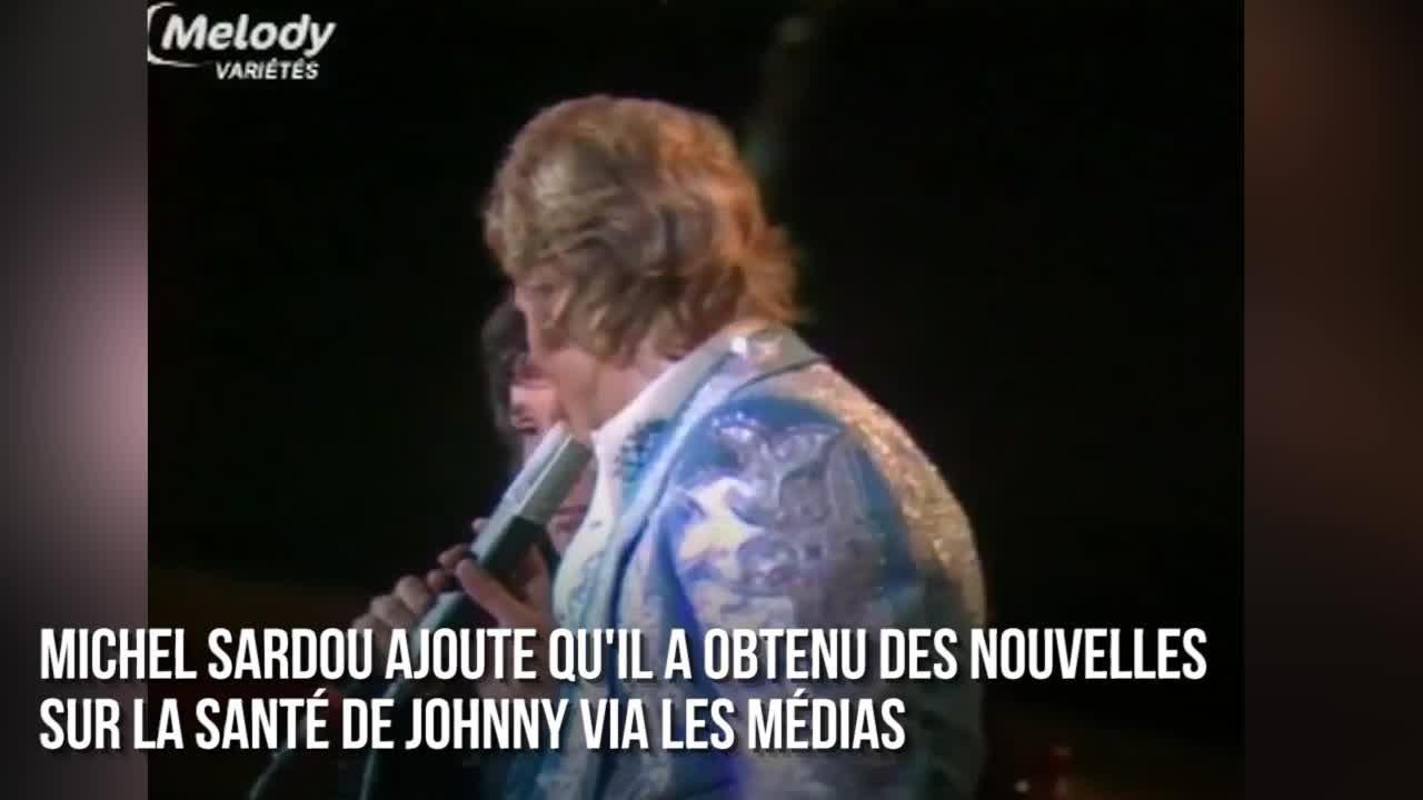 FEMME ACTUELLE - Michel Sardou et Johnny Hallyday toujours fâchés malgré la maladie