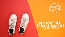FEMME ACTUELLE - Astuce: Nettoyer ses baskets blanches avec du dentifrice
