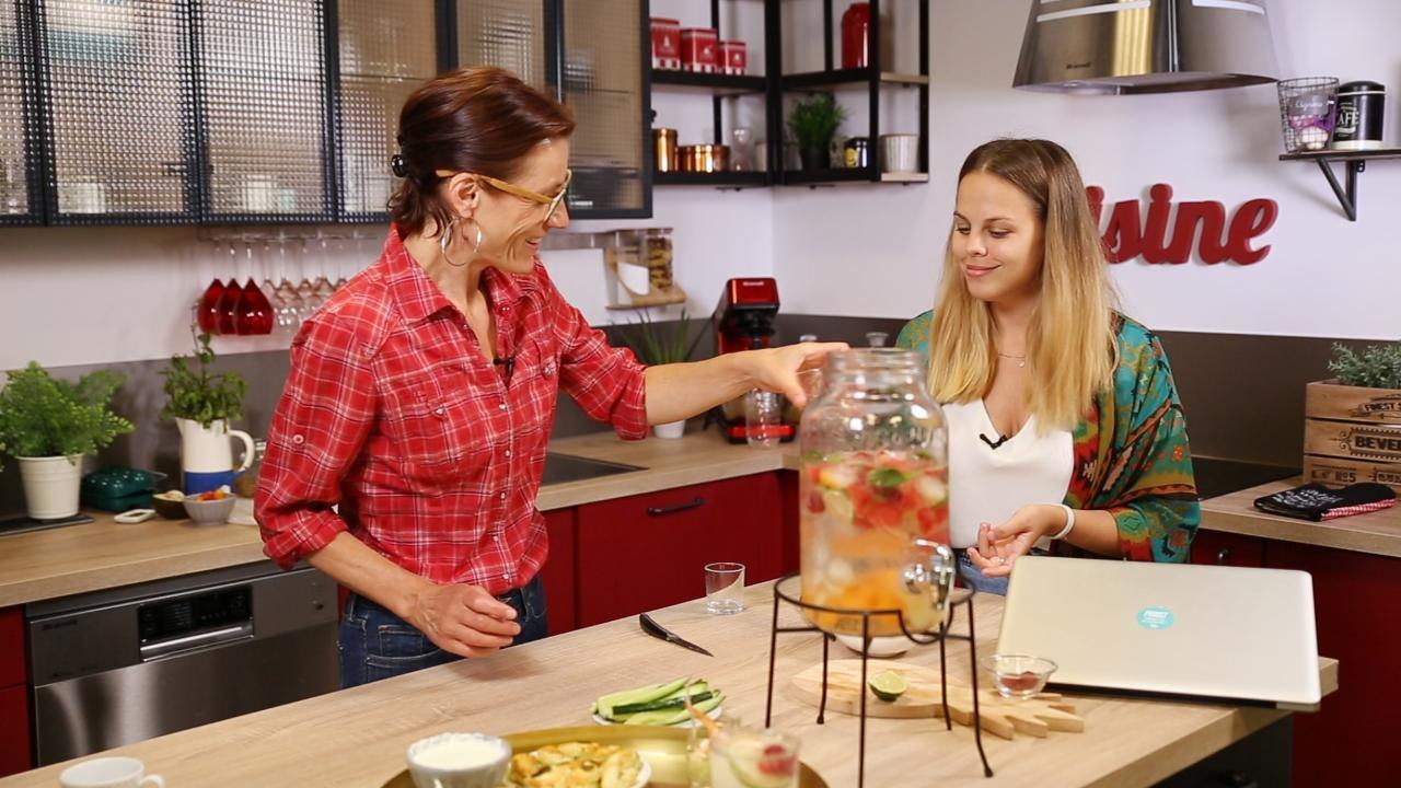 CUISINE ACTUELLE - La plateau apéro avec une pâte feuilletée en live
