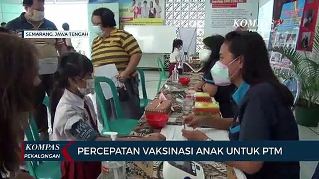 Percepat Vaksinasi Anak, Beri Kekebalan Jalani Pembelajaran Tatap Muka