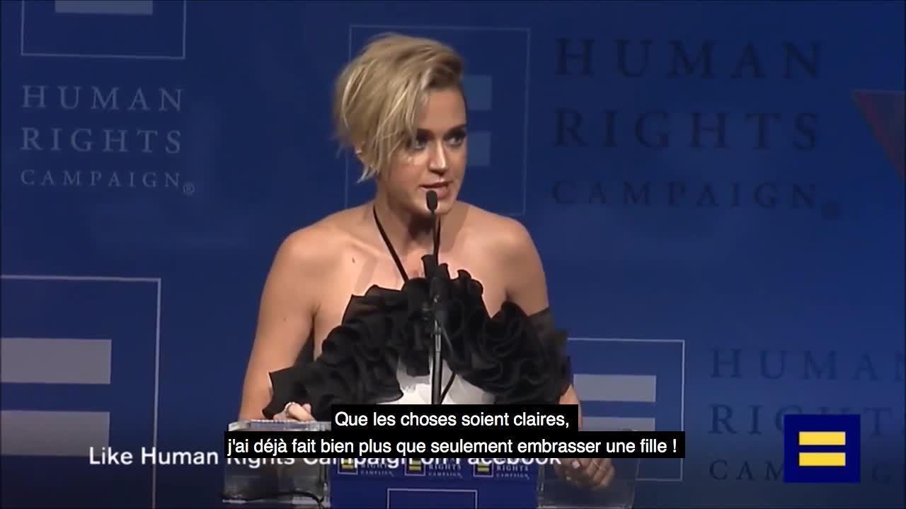 FEMME ACTUELLE - Katy Perry évoque les dessous de son tube "I kissed a girl"