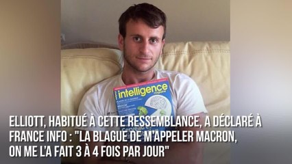 FEMME ACTUELLE - Découvrez Elliott, le sosie d'Emmanuel Macron