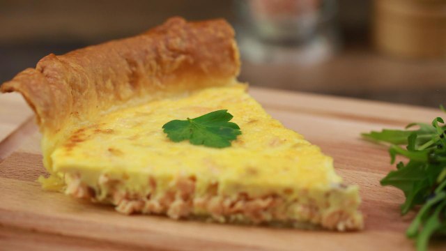CUISINE ACTUELLE - La recette de la quiche au saumon