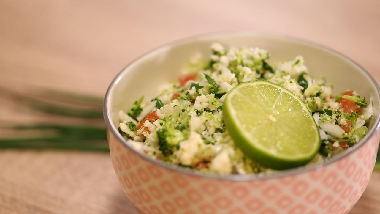 FEMME ACTUELLE - Naturopathie, les recettes crues: Taboulé de chou fleur et brocoli acidulé