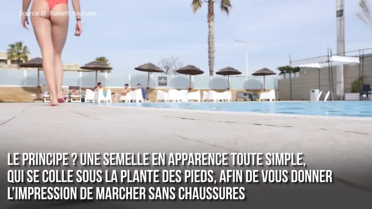 FEMME ACTUELLE - Des semelles pour marcher pieds-nus vont bientôt remplacer vos sandales
