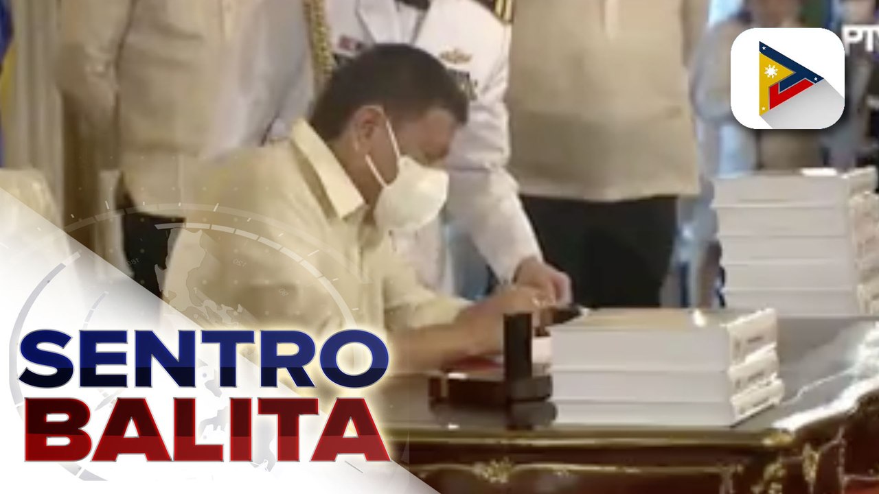 vid12022 National Budget, nilagdaan na ni Pres....
