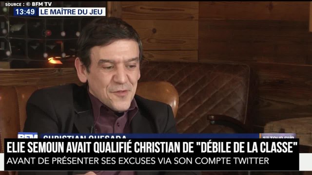 FEMME ACTUELLE - Christian des 12 coups de midi répond aux propos d'Elie Semoun