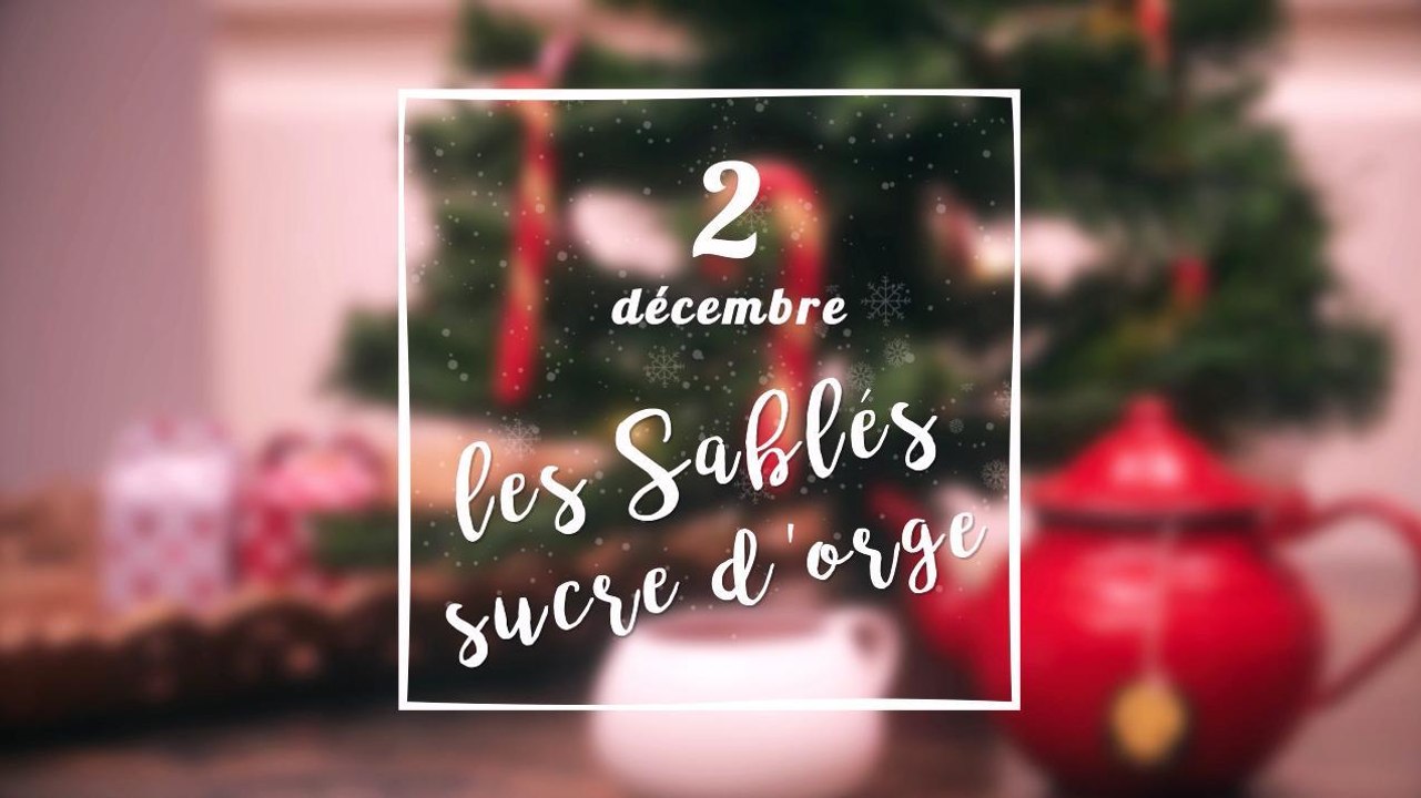 Sablés sucre d'orge