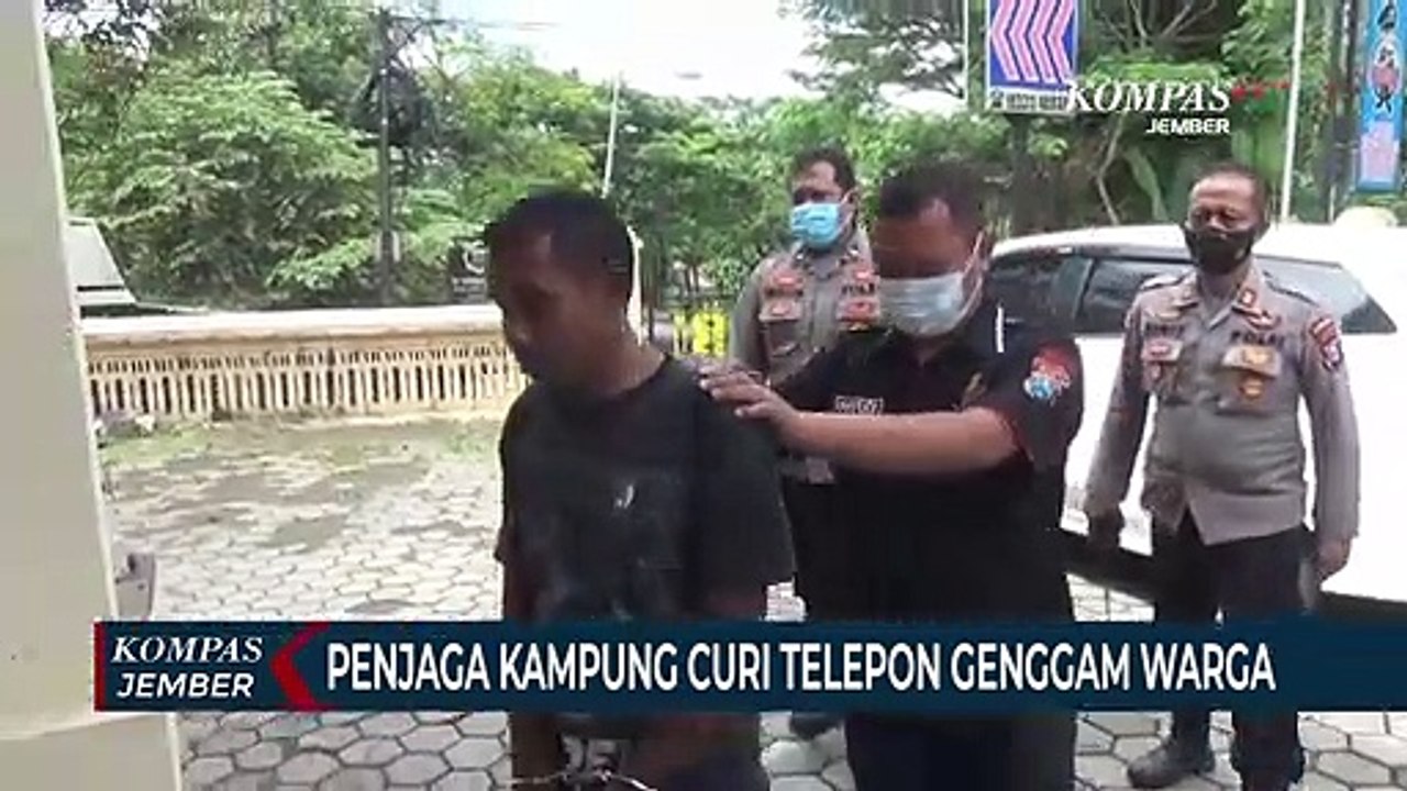 Penjaga Keamanan Kampung Curi 3 Telepon Genggam Milik Warga